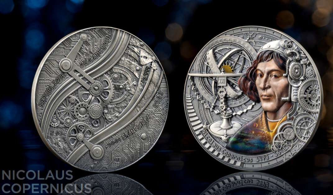 NICOLAUS COPERNICUS Futurists of Past 2 Oz Silver Coin 2023
