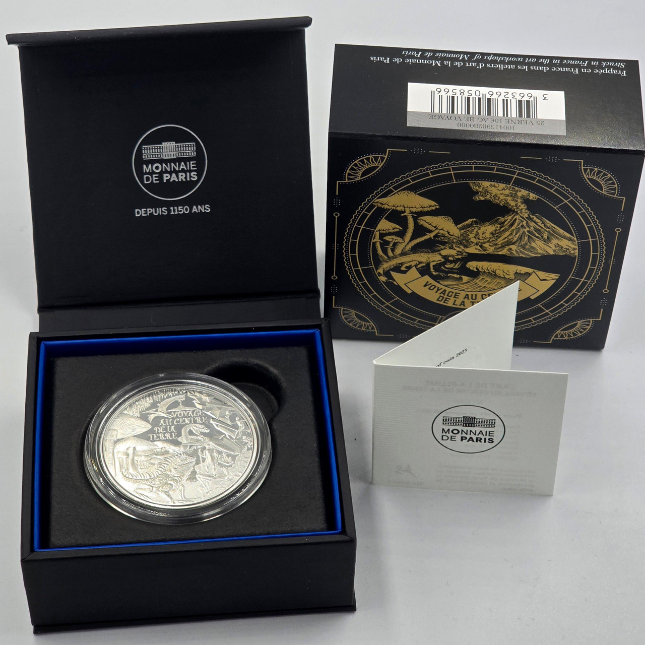 絵画 world coin Friends With Benefits France 2025 JV Journey to Center of earth Proof Silver Coin