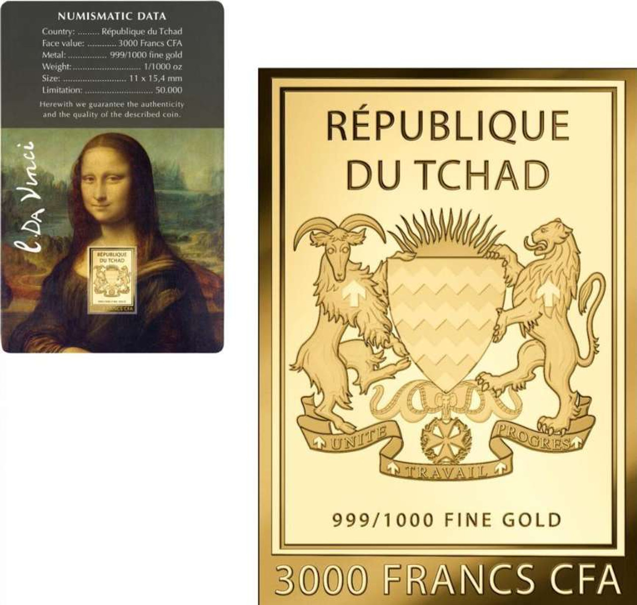 【裁断済み】 LiSA 2023 No.1~12 MONA LISA Da Vinci 1/1000 Oz .999 Gold in Coin card 2023