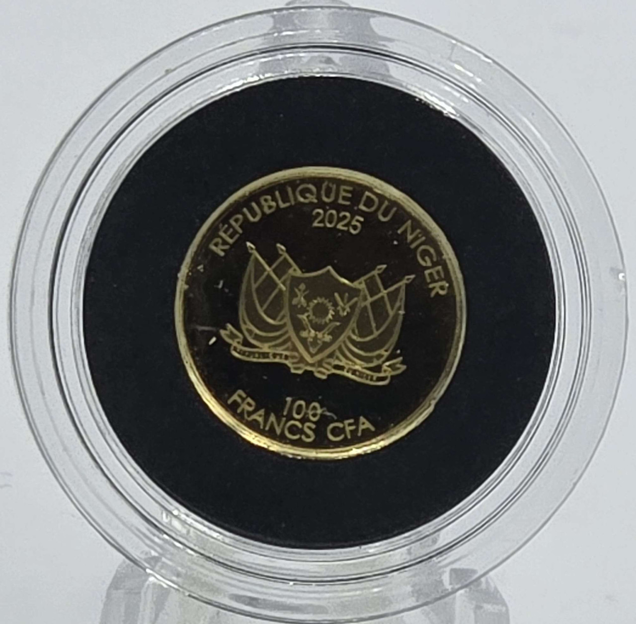 Jules Verne Father of Fiction 2025 1/100 Gold coin