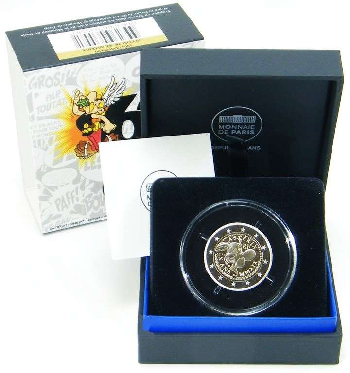 FRANCE - COFFRET Belle Epreuve 2019 - 2 EURO - 60 ANS D'ASTERIX EUR 130