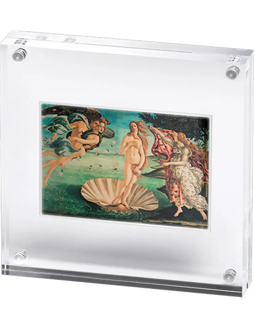 BIRTH OF VENUS 2026 Botticelli 1 Oz Silver Coin Bar Cameroon
