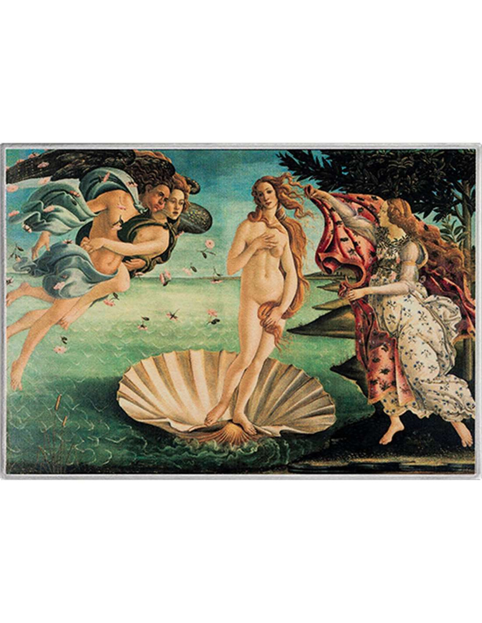 BIRTH OF VENUS 2026 Botticelli 1 Oz Silver Coin Bar Cameroon