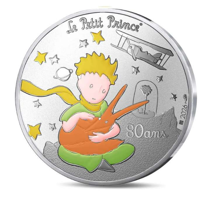 France The Little Prince Duo 10€ & 50€ silver coins 2026