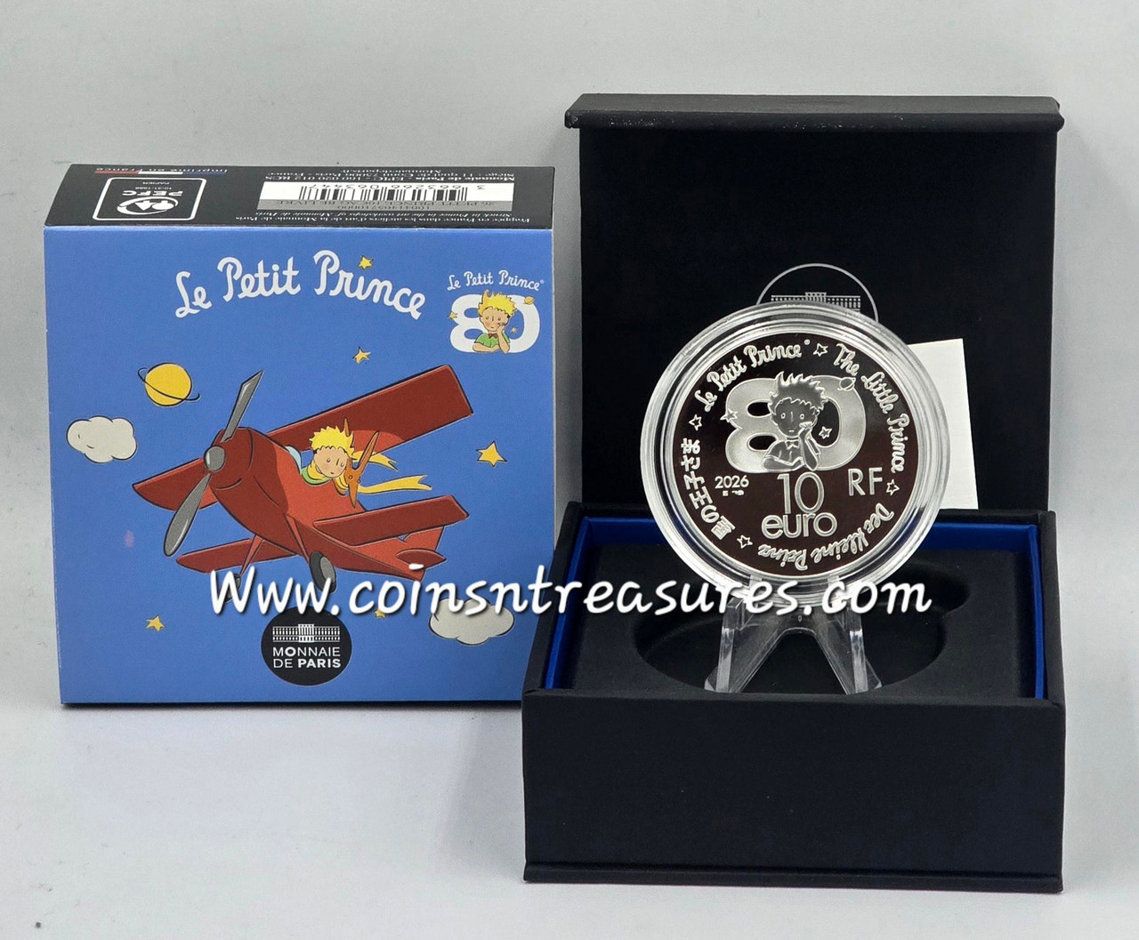 France The Little Prince Book 10€ silver coins 2026