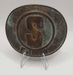 CYPRUS SHEPHERD ARM BAND MEDAL badge BRITISH ADMINISTRATION FAMAGUSTA 1903-1947 CYPRUS SHEPHERD ARM BAND MEDAL badge BRITISH ADMINISTRATION FAMAGUSTA 1903-1947