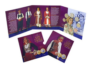 CYPRUS 2022 COMPLETE YEAR EURO SET IN OFFICIAL COIN BLISTER CYPRUS 2022 COMPLETE YEAR EURO SET IN OFFICIAL COIN BLISTER