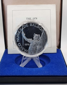 Panama 1978 75th Anniversary 20 Balboas Silver Proof Large coin Panama 1978 75th Anniversary 20 Balboas Silver Proof Large coin