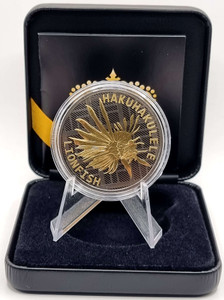 Tokelau 2022 LIONFISH Gold Black Empire Silver 1oz Coin Tokelau 2022 LIONFISH Gold Black Empire Silver 1oz Coin