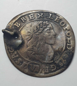 Austria Hungary Habsburg 6 kreuzer leopold I 1669 kb kremnitz silver Austria Hungary Habsburg 6 kreuzer leopold I 1669 kb kremnitz silver