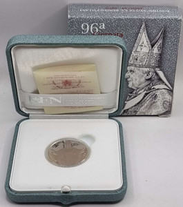 Vatican 2010 silver Proof coin World Day Migrates Refugee Vatican 2010 silver Proof coin World Day Migrates Refugee