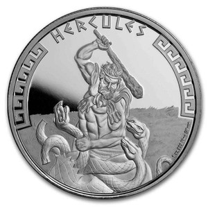 Niue 2023 Hercules Heroes of Greek Mythology 1oz Silver Coin Niue 2023 Hercules Heroes of Greek Mythology 1oz Silver Coin