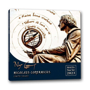 MALTA 2023 EURO COIN SET INCLUDING 2 EURO COPERNICUS MALTA 2023 EURO COIN SET INCLUDING 2 EURO COPERNICUS