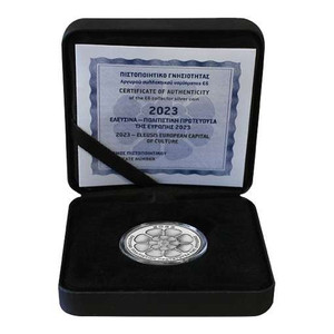 GREECE 2023 6 EURO ELEUSIS CAPITAL OF CULTURE SILVER PROOF COIN GREECE 2023 6 EURO ELEUSIS CAPITAL OF CULTURE SILVER PROOF COIN