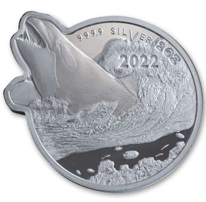 SOLOMON ISLANDS KILLER WHALE 2021 2 OZ SILVER COIN SOLOMON ISLANDS KILLER WHALE 2021 2 OZ SILVER COIN