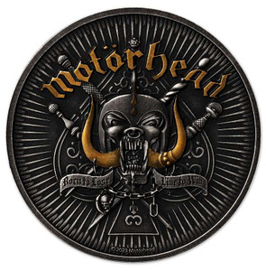 Motorhead 1 oz .999 Silver coin $5 Barbados 2024 Motorhead 1 oz .999 Silver coin $5 Barbados 2024