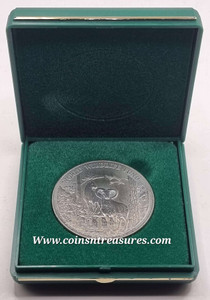 CYPRUS 1986 POUND MOUFLON WWF UNC COIN IN BOX