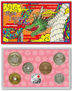 Japan 2024 BU year coin set and 4.3g Silver Medal Japan 2024 BU year coin set and 4.3g Silver Medal