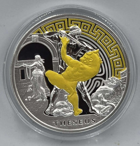 Niue 2024 THESEUS and Minotaur 1oz Silver Proof Coin Niue 2024 THESEUS and Minotaur 1oz Silver Proof Coin