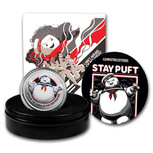Niue Ghostbusters 2024 Stay Puft Silver 2 oz 999 Color coin Niue Ghostbusters 2024 Stay Puft Silver 2 oz 999 Color coin