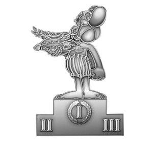 Asterix at the Olympic Games Shaped coin France silver proof 2024