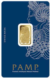 PAMP Lady Fortuna 5 gr Pure Gold bar 999.9 PAMP Lady Fortuna 5 gr Pure Gold bar 999.9