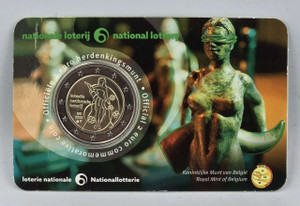 Belgium 2 Euro 2025 National lottery BU in Coin Card Belgium 2 Euro 2025 National lottery BU in Coin Card