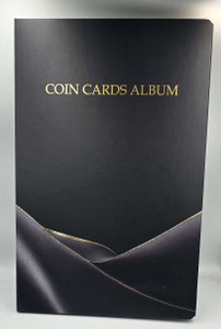 Coin Card Album for 1/1000 Oz Gold Coins in Cards Coin Card Album for 1/1000 Oz Gold Coins in Cards