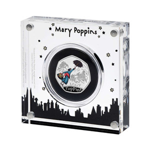 UK 2025 Mary Poppins Silver Proof Coin 50p UK 2025 Mary Poppins Silver Proof Coin 50p