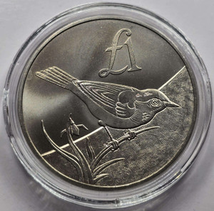 CYPRUS 2000 POUND SKALIFOURTA BIRD UNC COIN