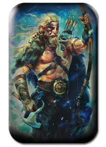 GERMANIA 2025 ULL Viking Gods 2 Oz Silver Cast Bar GERMANIA 2025 ULL Viking Gods 2 Oz Silver Cast Bar