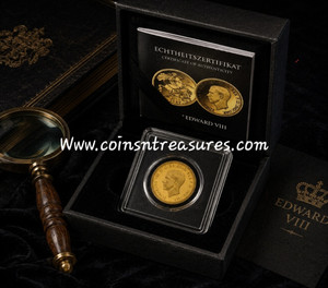 King Edward 1937 Sovereign 1/1000 Oz .999 Gold Coin 2024