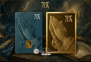 PRAYING HANDS Albrecht Durer 1/1000 Oz Gold Coin 3000 Francs