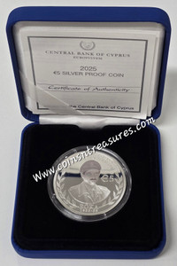 Cyprus 2025 Silver Proof coin 70 Years EOKA Anniversary
