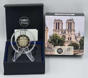 France 2025 Notre-Dame de Paris 2 Euro PROOF BE coin