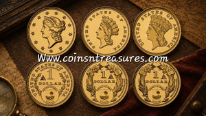 US Dollar Gold 3 Coin Set collection 1/1000 Gold .999