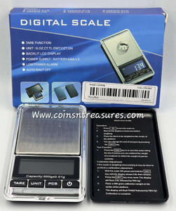 COLLECTORS QUALITY DIGITAL SCALE 2 DIGITS 0,01 UP TO 500 GR