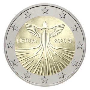 Lithuania 2026 Energy Independence 2 EURO coin