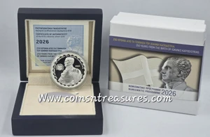 GREECE 2026 IOANNIS KAPODISTRIAS SILVER PROOF COIN