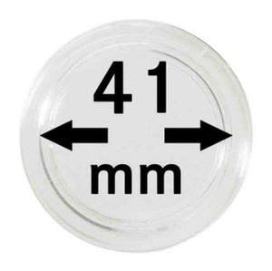 Coin capsules for coins Ø 41mm - Pack of 10 Coin capsules for coins Ø 41mm - Pack of 10