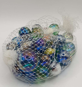 VINTAGE 90'S MARBLES IN ORIGINAL NET 245gr