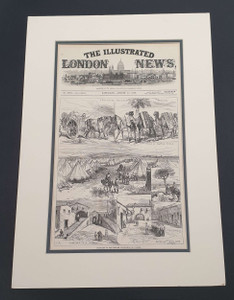 THE LONDON ILLUSTRATED BRITISH OCCUPATION OF CYPRUS 1878 PRE FRAMED POSTER PAGE THE LONDON ILLUSTRATED BRITISH OCCUPATION OF CYPRUS 1878 PRE FRAMED POSTER PAGE