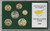 CYPRUS 2004 UNC COMPLETE LAST CENTS SET COINS