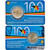 BELGIUM 2021 2 Euro 100 Years of Economic Union COIN CARD BELGIUM 2021 2 Euro 100 Years of Economic Union COIN CARD
