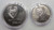 CYPRUS 1976 CUNI 1 POUND AND 500 MILS COINS REFUGEES SET