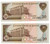 Kuwait 20 Dinars Banknotes Lot of 2 (1968) 1986-1991 P16 UNC