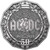 AC/DC 50th Anniversary Silver Coin 50 Cents Australia 2023