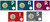 FRANCE 2024 2 Euro Olympic Games Paris BU COMPLETE 5 COIN CARDS FRANCE 2024 2 Euro Olympic Games Paris BU COMPLETE 5 COIN CARDS
