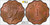 CYPRUS 1 PIASTRE COIN 1945 PCGS MS64+BN CYPRUS 1 PIASTRE COIN 1945 PCGS MS64+BN