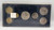 GREECE 1984 UNC COMPLETE YEAR DRACHMAS COIN SET IN CASE